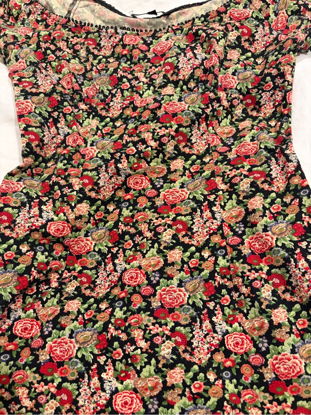 Betsey Johnson Vintage floral print Y2K dress🌹🥀♥️ - Picture 5 of 5